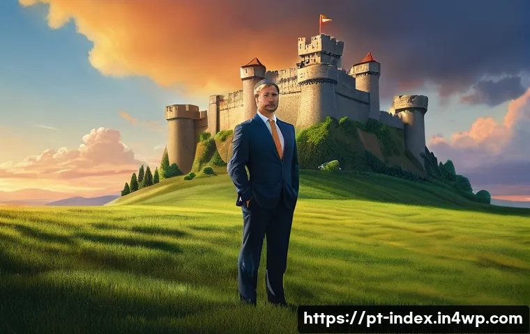 인덱스 투자에 적합한 자산배분 전략 - **Prompt 1: Financial Fortress of Diverse Assets**
    "A majestic and solid financial fortress, bui...